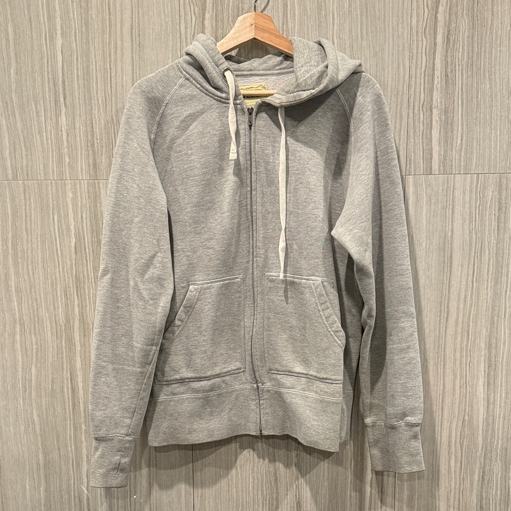 Swell Light Gray Zip-Up Hoodie